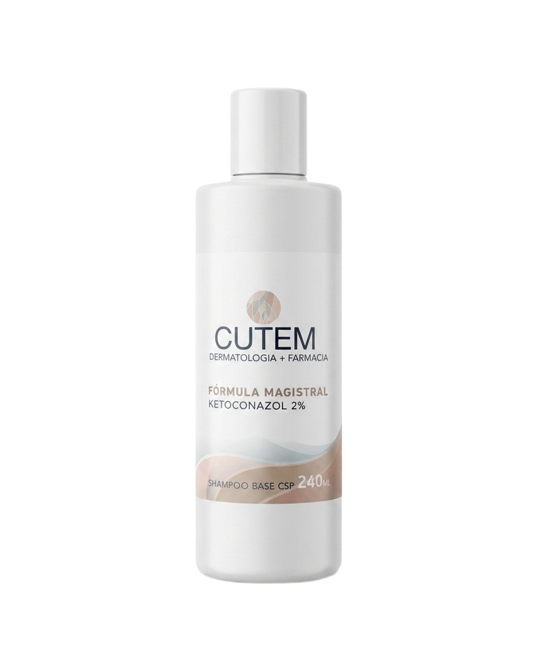 CUTEM Fórmula Magistral Shampoo Ketoconazol 2% 240 ml.