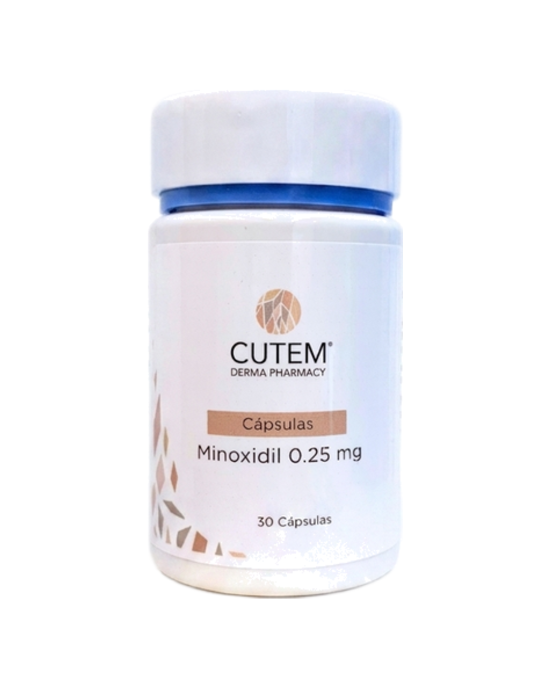 CUTEM Minoxidil 0.25 mg 30 Capsulas