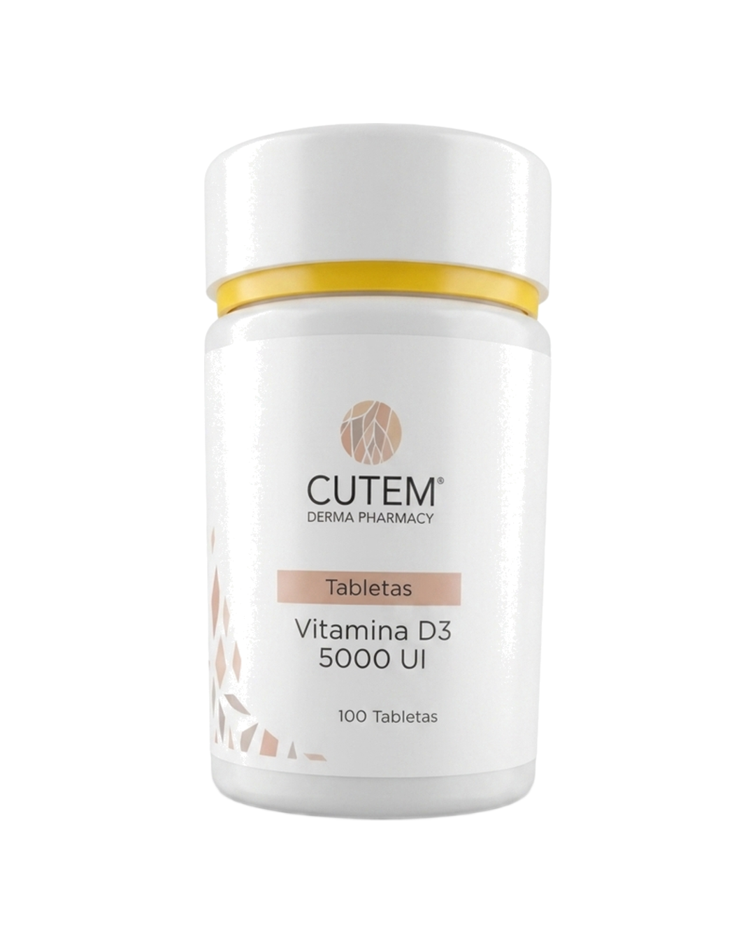 CUTEM Vitamina D3 5000 Ui 100 Tabletas