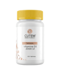 CUTEM Vitamina D3 2000 Ui 100 Tabletas