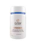 CUTEM Minoxidil 2.5mg Dutasterida 0.5mg 30 Cápsulas