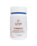 CUTEM Minoxidil 5mg Dutasterida 0.5mg 30 Cápsulas