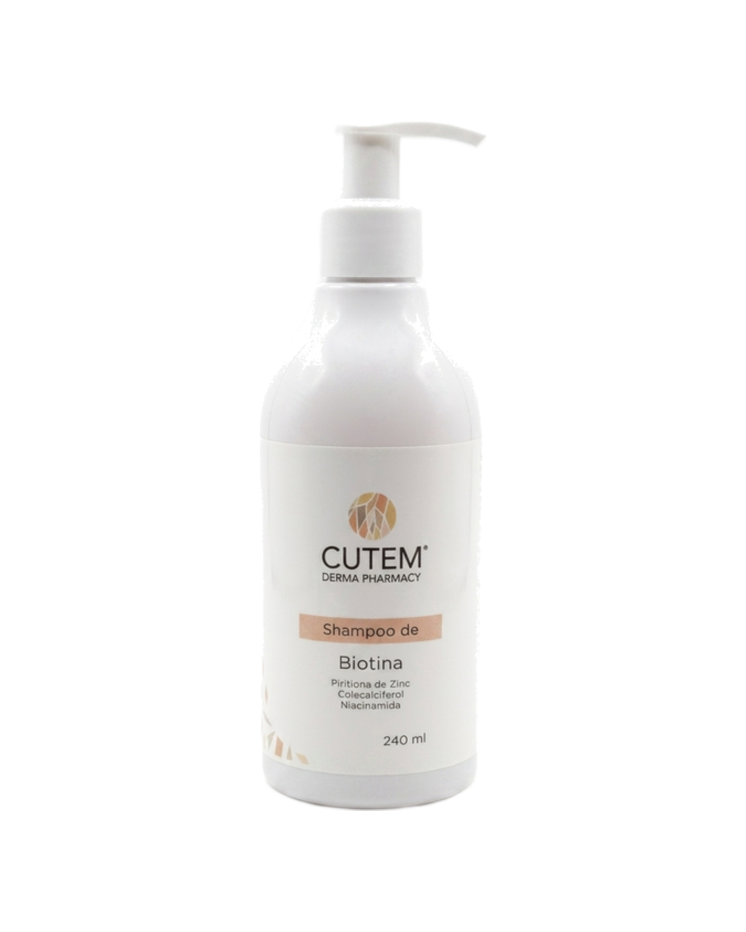 CUTEM Shampoo Anticaída de Biotina 240ml