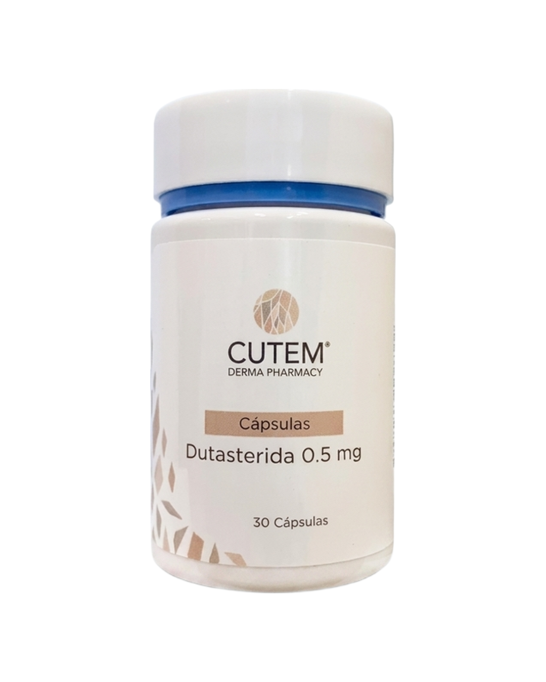 CUTEM Dutasterida 0.5mg 30 Cápsulas Indicado para Alopecia Androgénica
