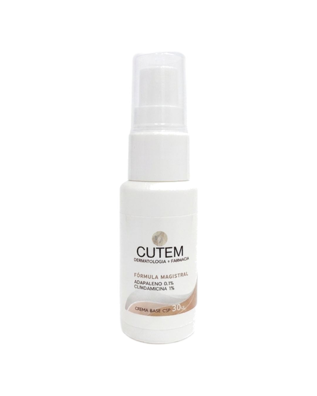 CUTEM Adapaleno 0.1%, Clindamicina 1% Crema Base 30ml