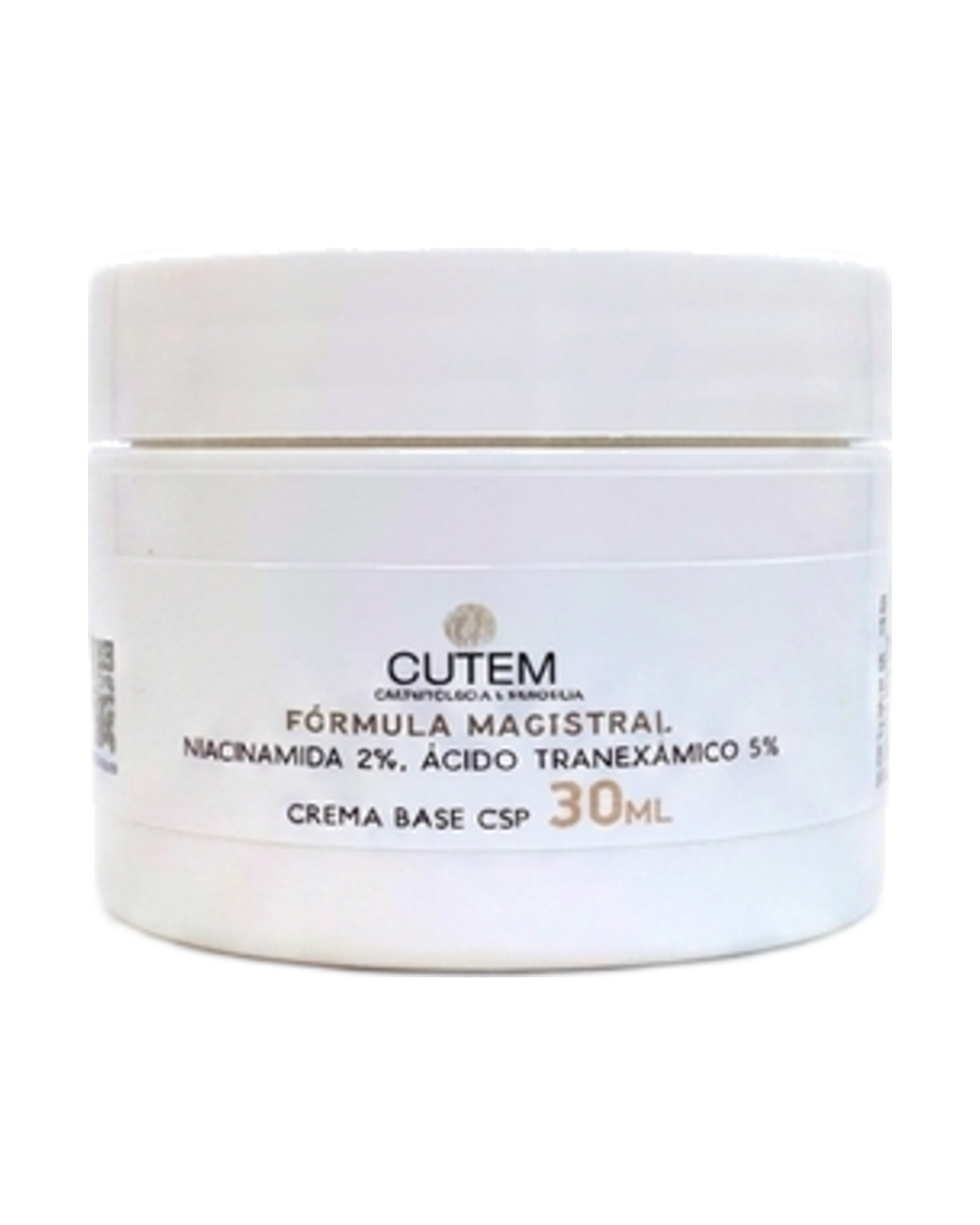 CUTEM Crema Niacinamida 2% Ácido Tranexámico 5% 30ml