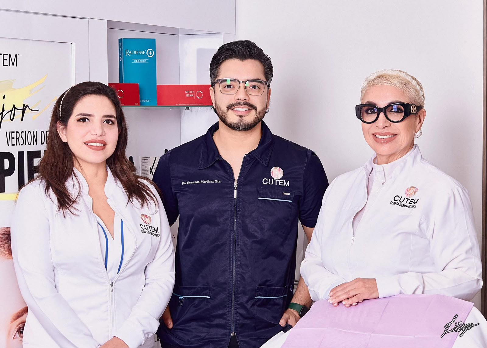 Equipo medico de Clinica Dermatologica CUTEM en Piedras Negras
