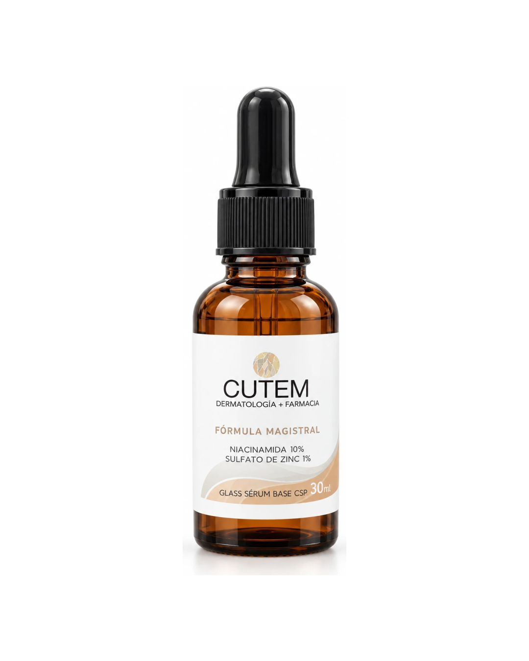 CUTEM Niacinamida 10% Sulfato de Zinc 1% 30 ml