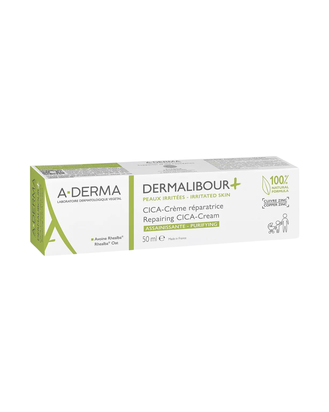 A Derma Dermalibour Cica-Crema Reparadora 50 ml