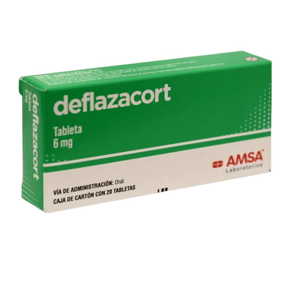Deflazacort 6mg 20 tabletas