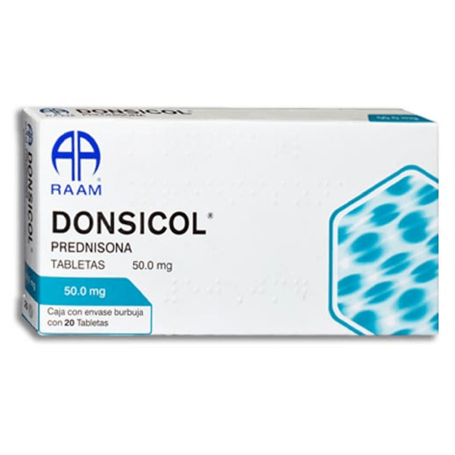 Donsicol 50.0mg 20tabletas
