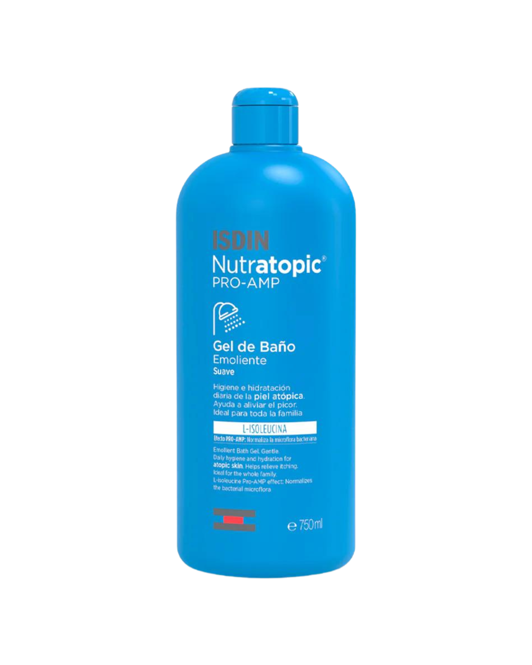 ISDIN Nutratopic Pro-Amp Gel de Baño Emoliente Extra Suave 750ml