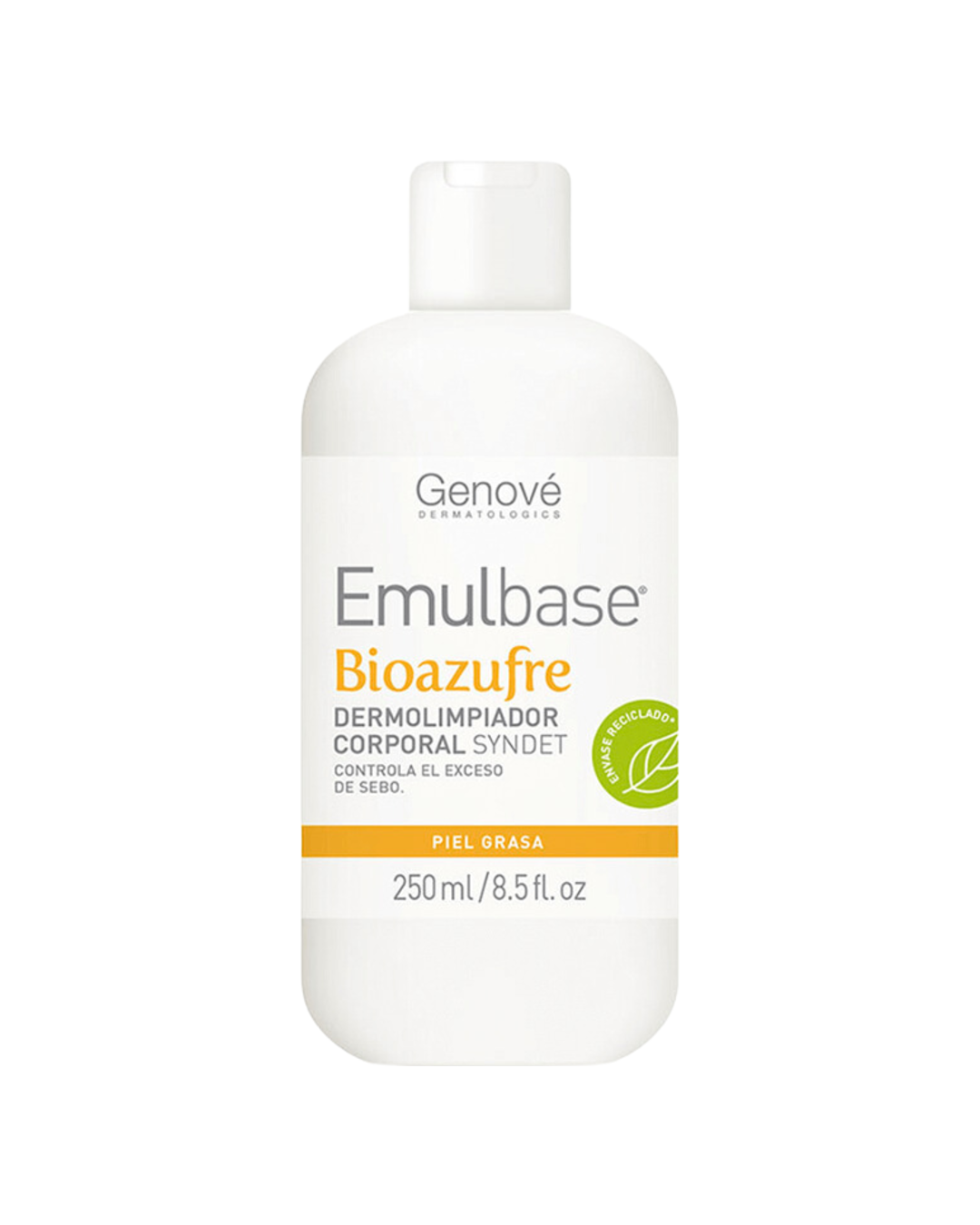 Genové Emulbase Bioazufre Dermolimpiador Corporal para Pieles Grasas 250 ml
