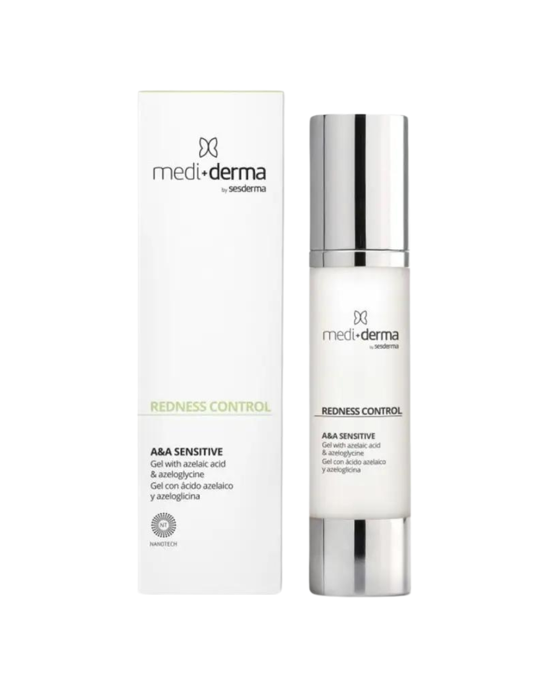 Medi+Derma Redness Control Gel Facial Antirojeces 50ml