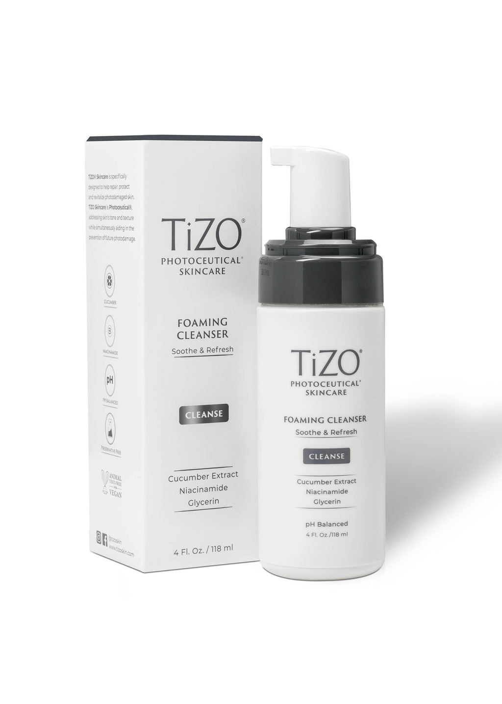 TIZO Photoceutical Foaming Cleanser 118ml