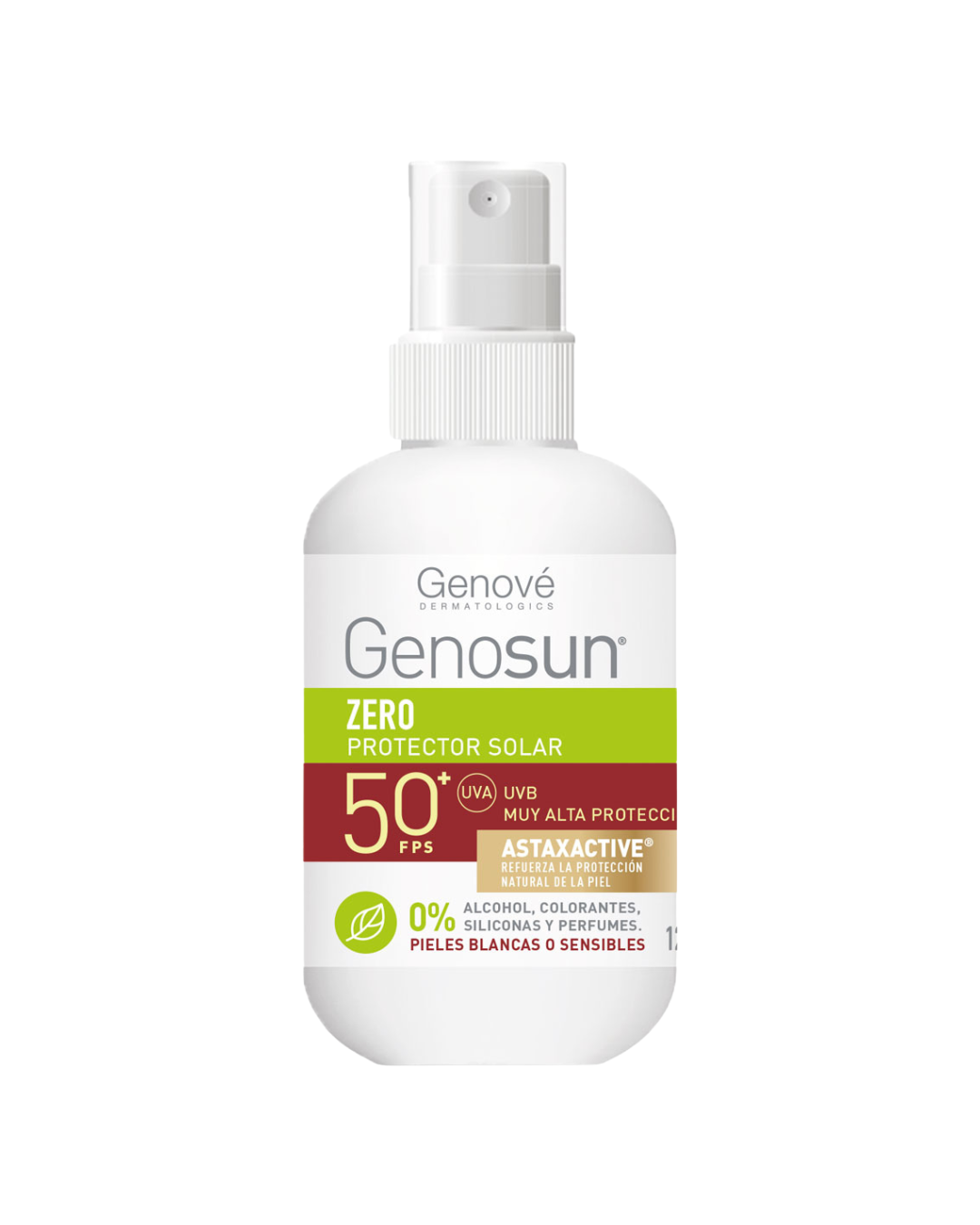 Genové Genosun Zero Sunscreen SPF 50+ Protector Solar en Spray 125 ml