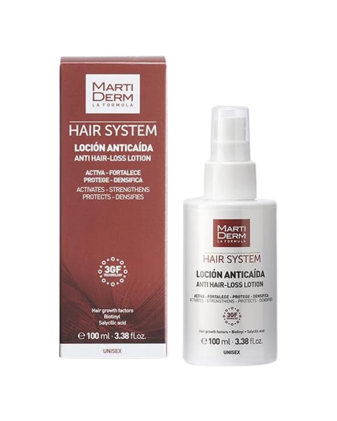 MartiDerm Hair System Loción Anticaída 100 ml