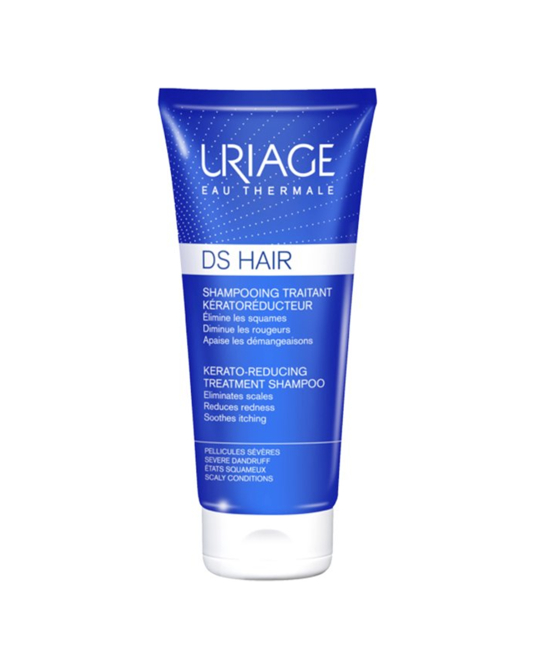 Uriage DS Hair Shampoo Queratoreductor Elimina Caspa Seca o Grasa 150ml