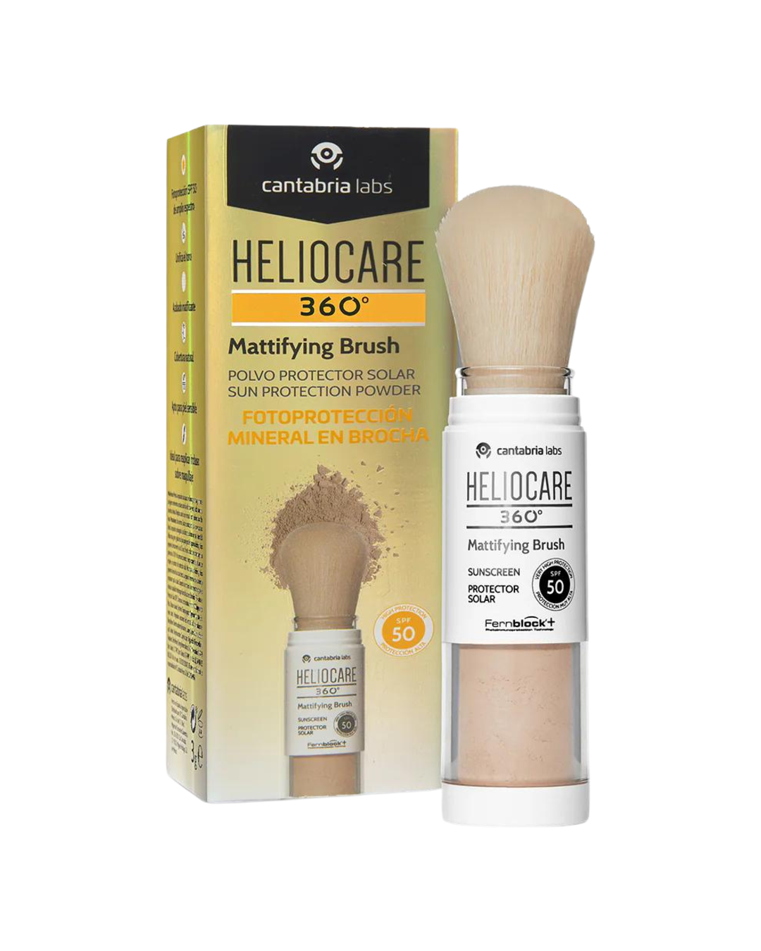 Heliocare 360 Mattifying Brush Fotoprotección Mineral en Brocha 3g