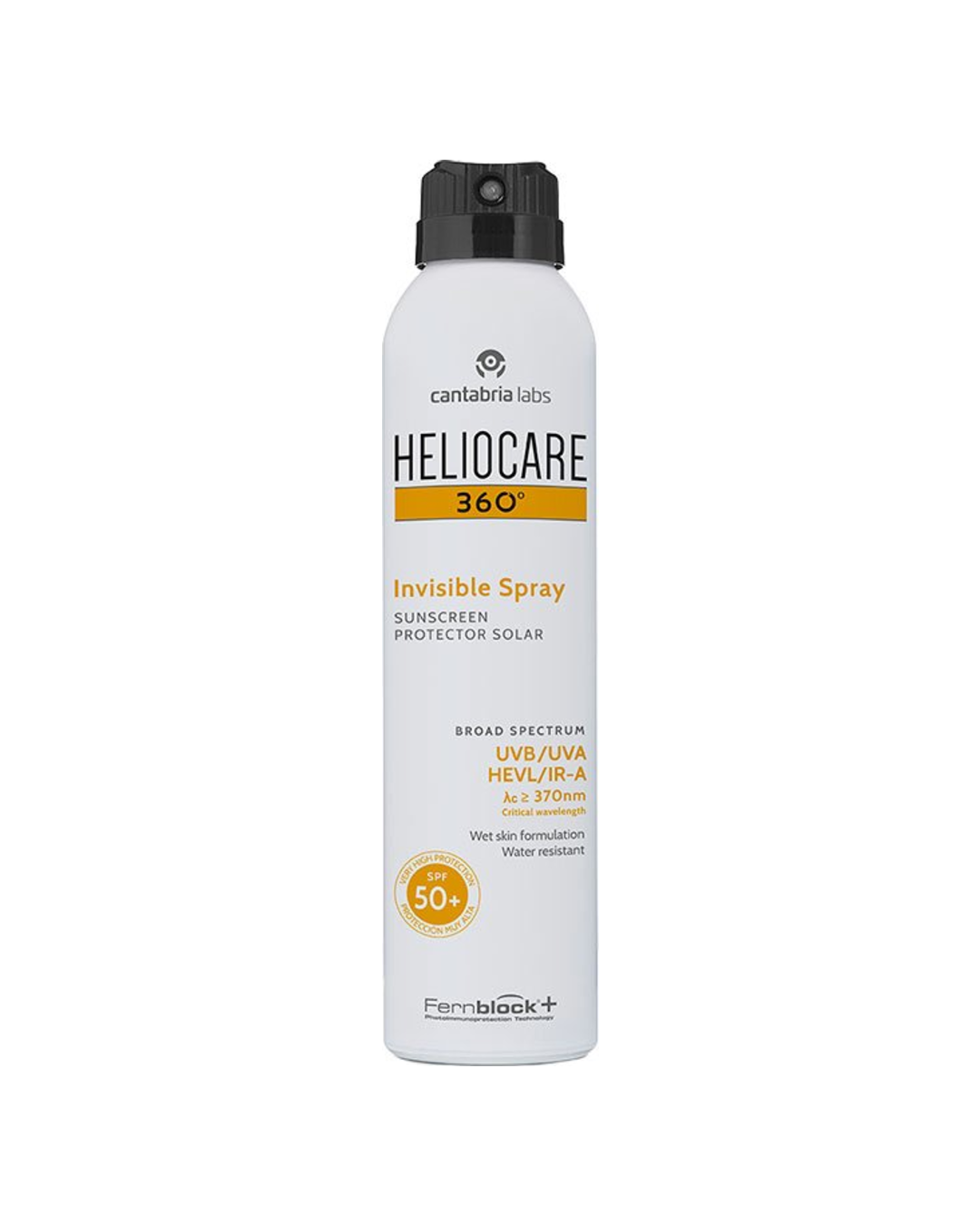 Heliocare 360º Invisible Spray Protector Solar SPF 50+ 200ml Resistente al Agua