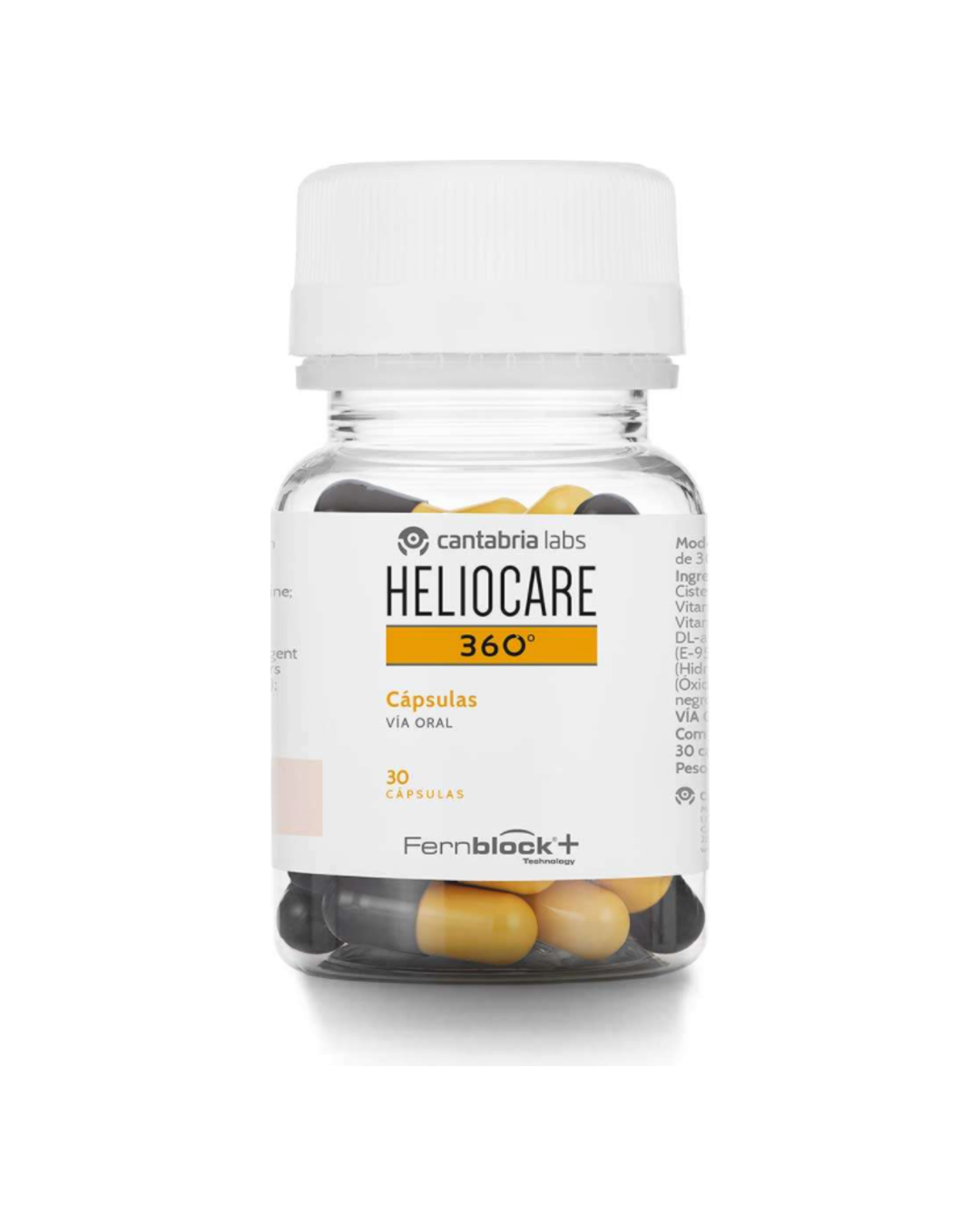 Heliocare 360° Cápsulas Oral Suplemento Alimenticio