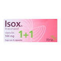Isox 1+1 100mg 6 capsulas