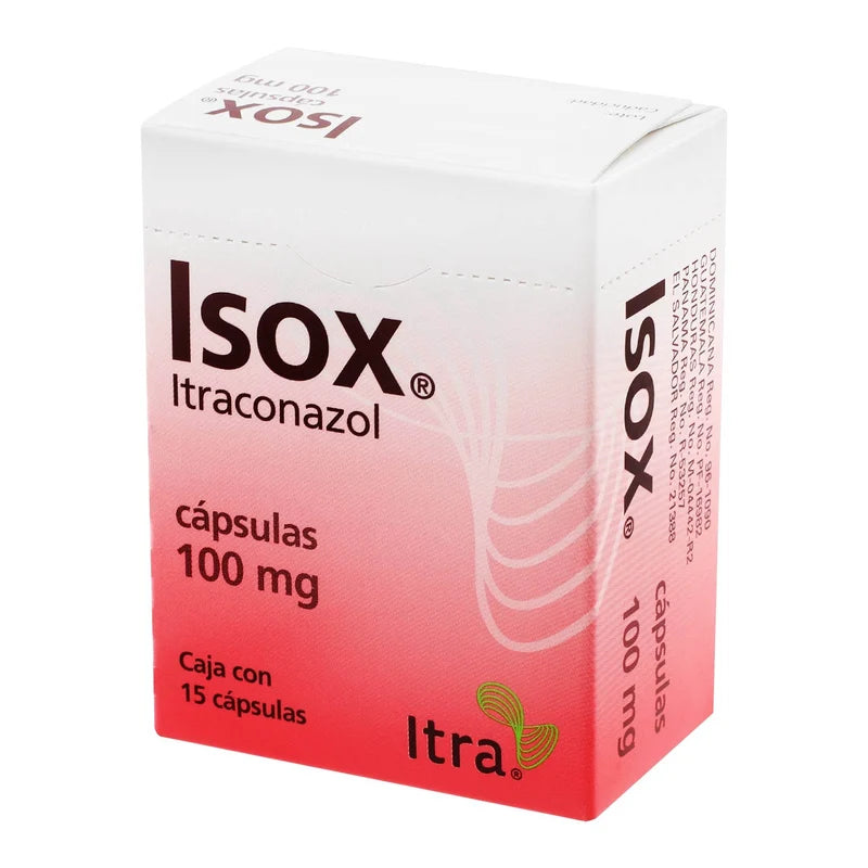 Isox 100mg 15 capsulas