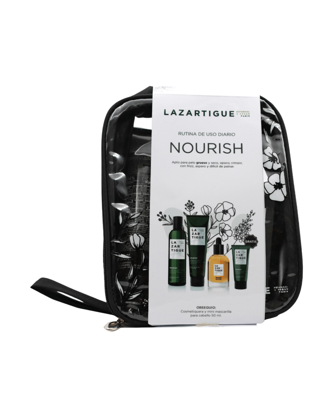 Lazartigue Kit Nourish Shampoo Mas Acondicionador Nourish Mas Huile Des Rêves Mas Obsequio
