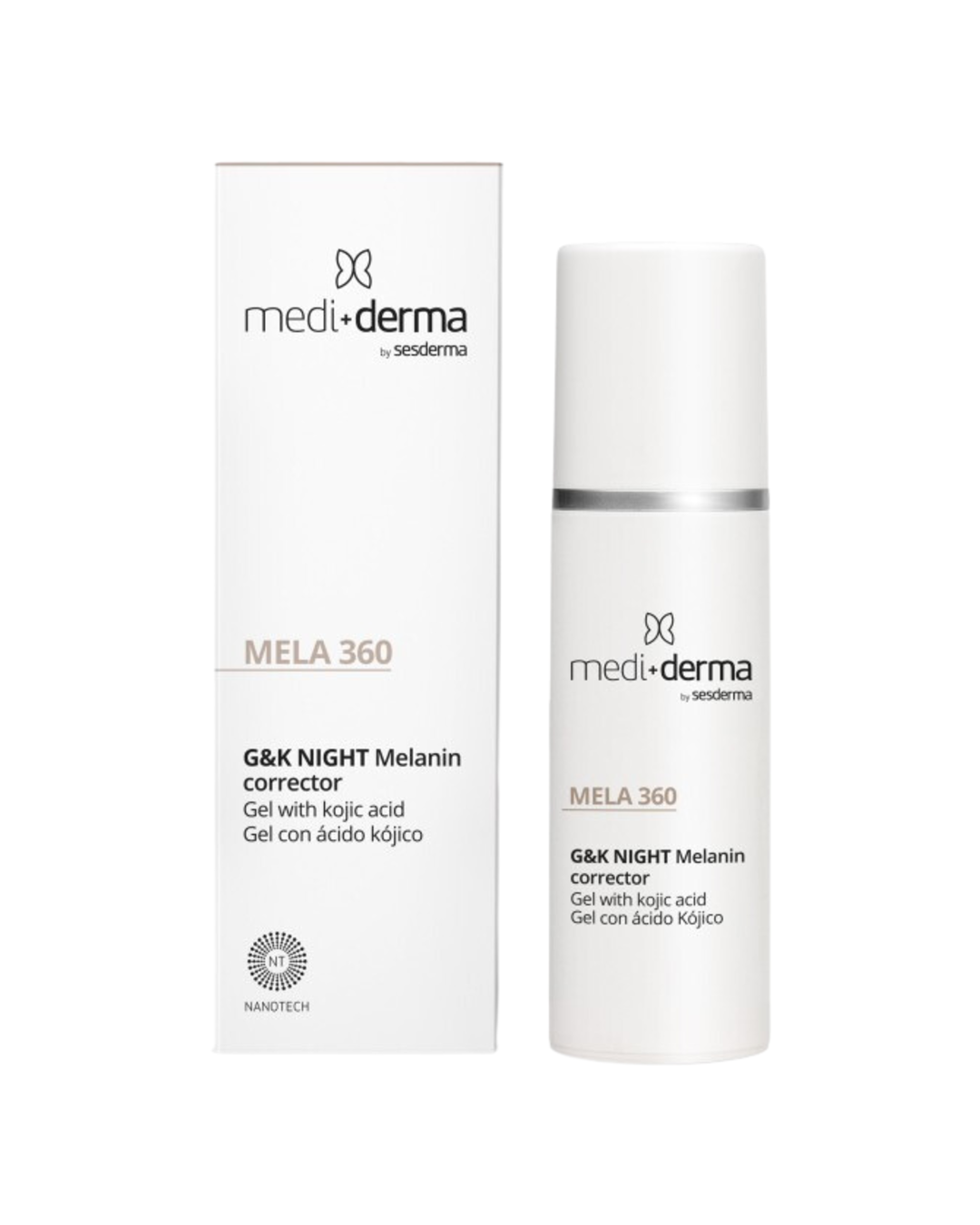 Medi+Derma Mela 360 G&K Nigth Melanin Corrector Ácido Kójico 30ml