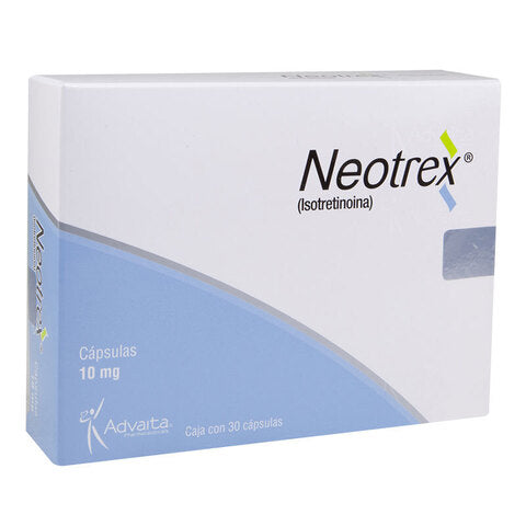 Neotrex 10mg 30 capsulas