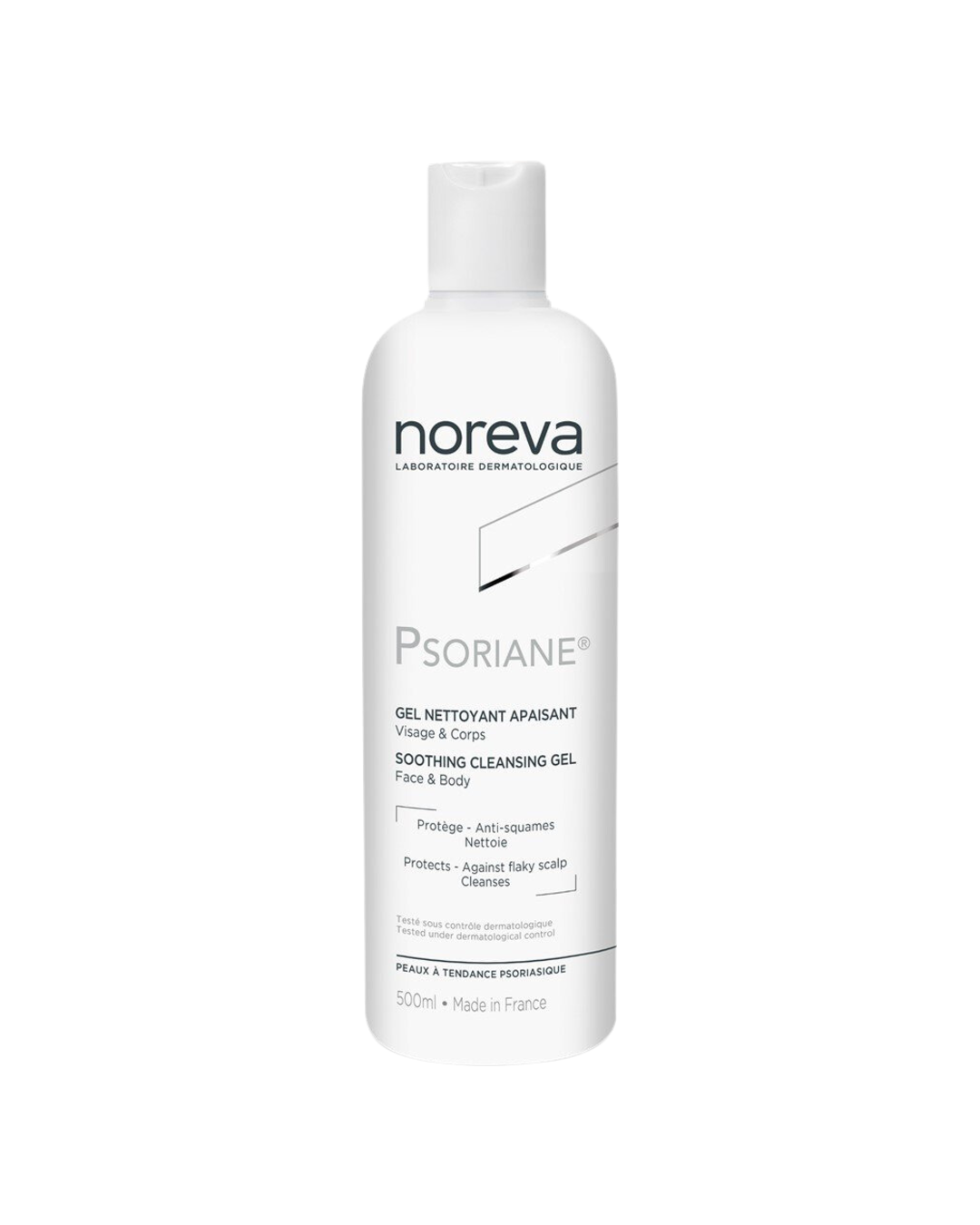 Noreva Psoriane Soothing Cleansing Gel Gel Limpiador Calmante Rostro y Cuerpo 500 ml