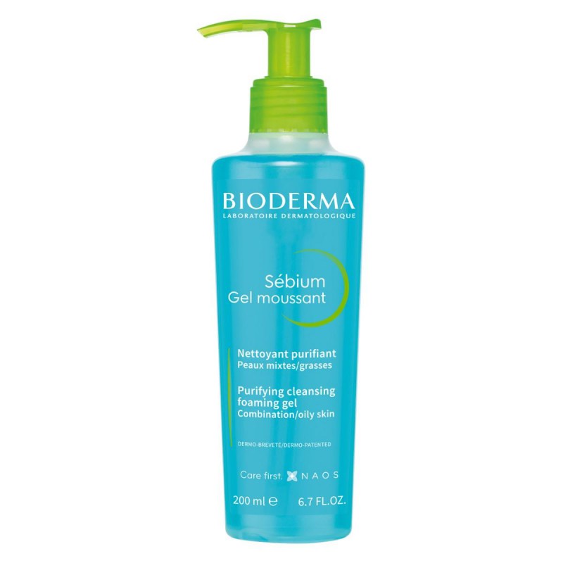 Sebium gel moussant Bioderma 200ml