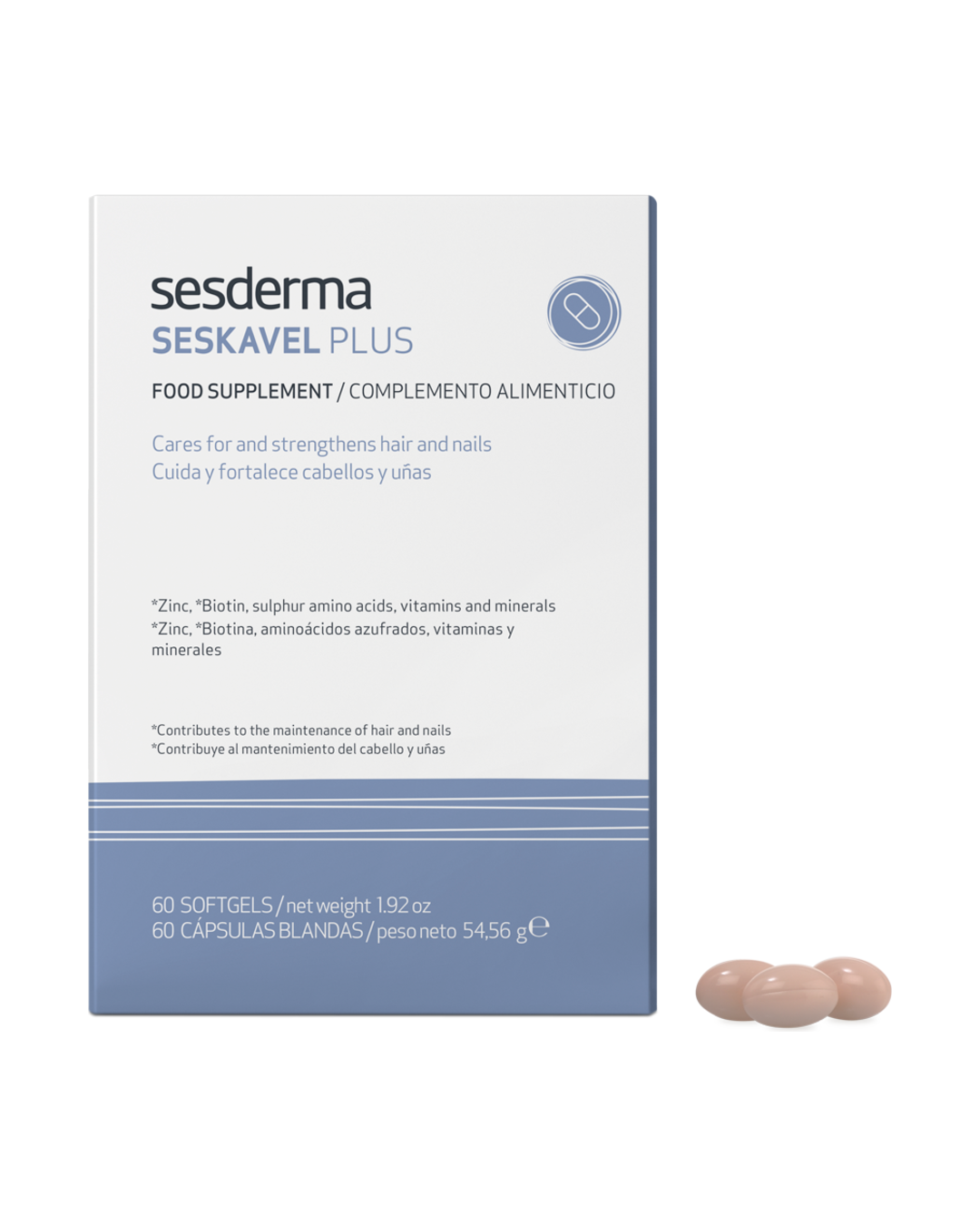 Sesderma Seskavel Plus Complemento Alimenticio 60 Caps
