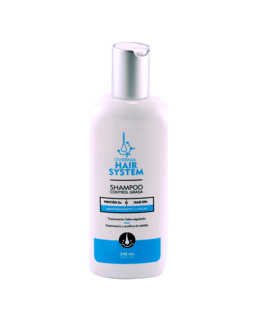 Hair System Shampoo Control Grasa 240ml